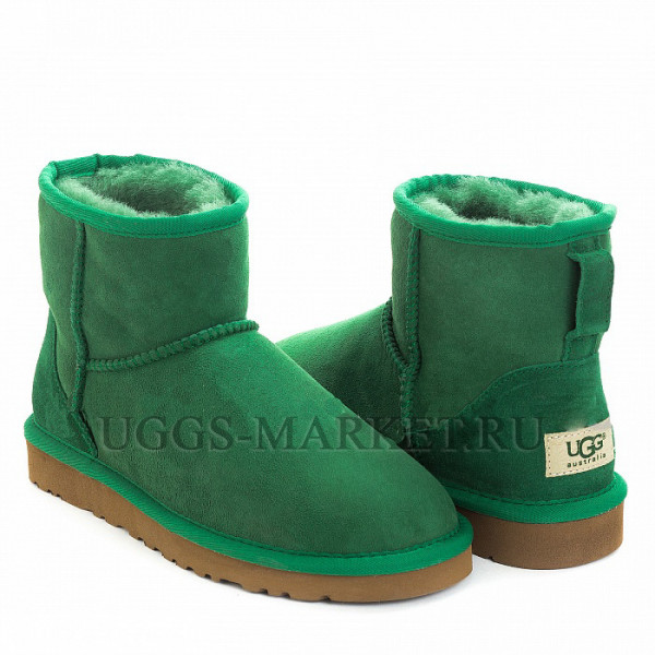 Ugg Classic Mini II Dark Green