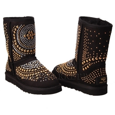Ugg Kids Jimmy Choo Mandah Black