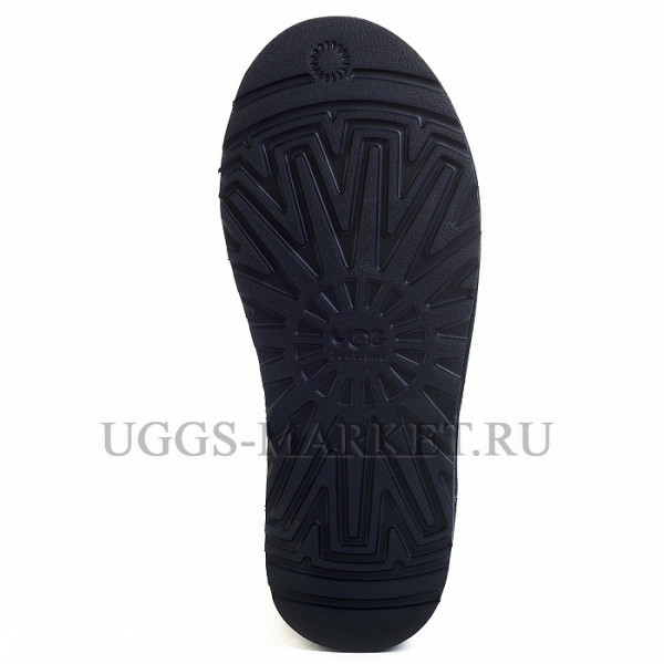 Ugg Mens Classic Short Metallic Navy