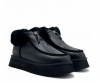 Ugg Funkette Platform Boots Leather Black
