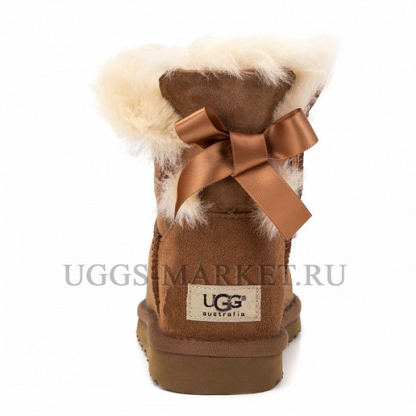 Ugg Bailey Bow Mini Chestnut