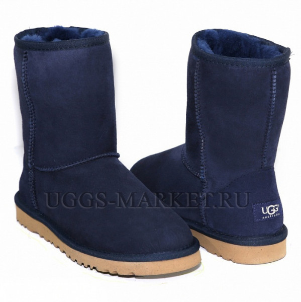 Ugg Mens Classic Short II Navy