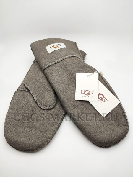 Варежки UGG темно-серые