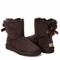 Ugg Bailey Bow Mini Chocolate