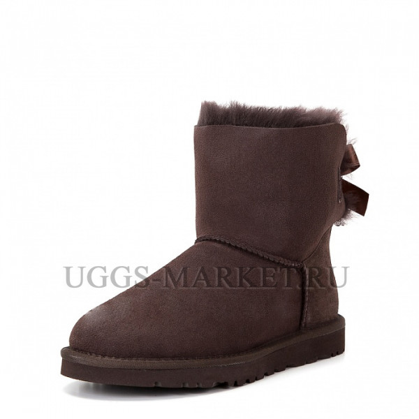 Ugg Bailey Bow Mini Chocolate