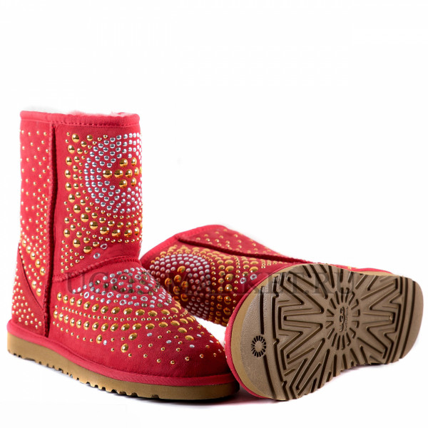 Ugg Kids Jimmy Choo Mandah Red