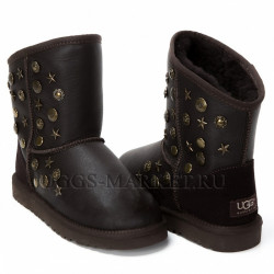 Ugg &amp; Jimmy Choo Starlit Metallic Chocolate