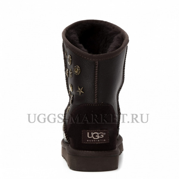 Ugg & Jimmy Choo Starlit Metallic Chocolate