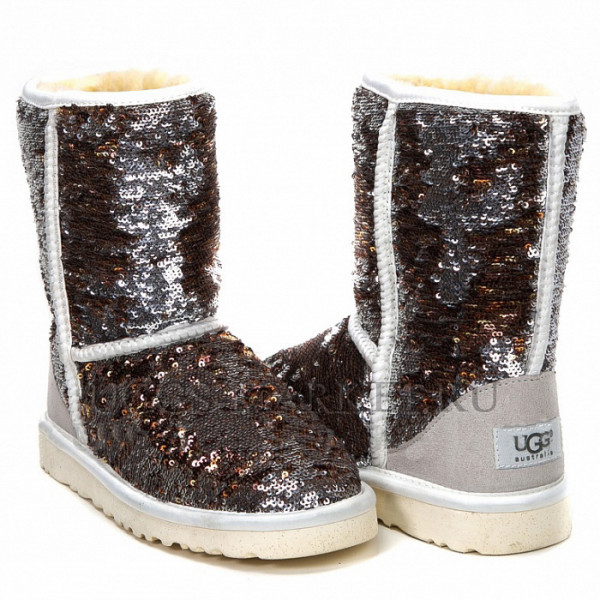 Ugg Classic Short Sparkles Multi Champagne