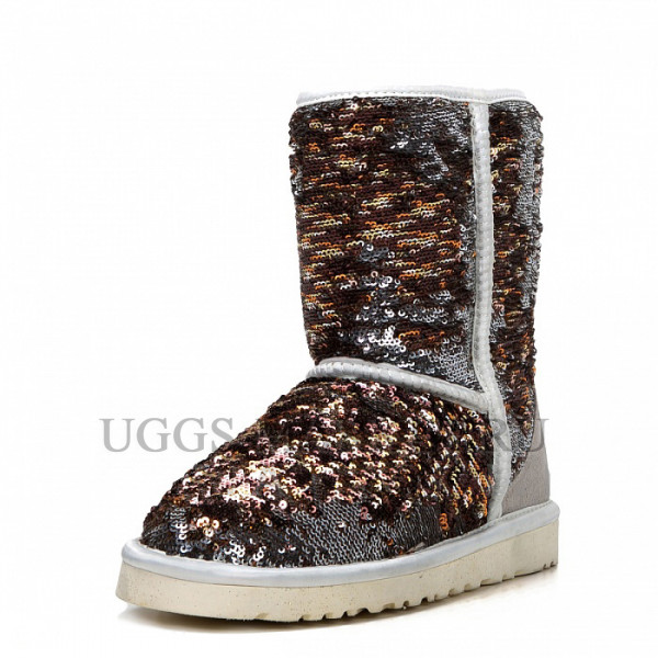 Ugg Classic Short Sparkles Multi Champagne