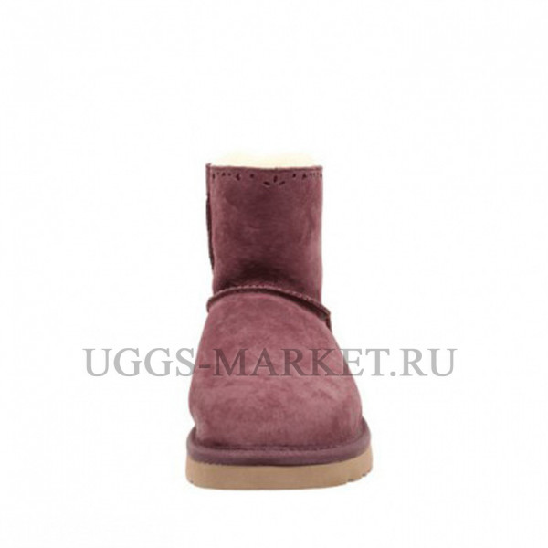 Ugg Bailey Bow Mini Dixi Flora Purple