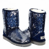 Ugg Classic Short Sparkles Multi Navy