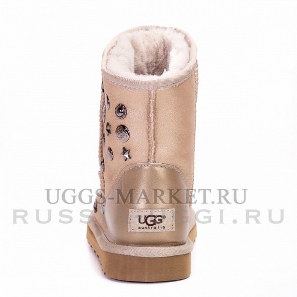 Ugg & Jimmy Choo Starlit Metallic Pink