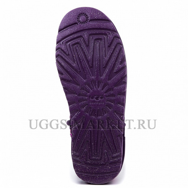 Ugg Classic Short Sparkles Multi Purple