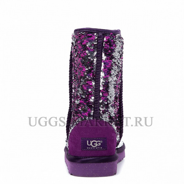 Ugg Classic Short Sparkles Multi Purple