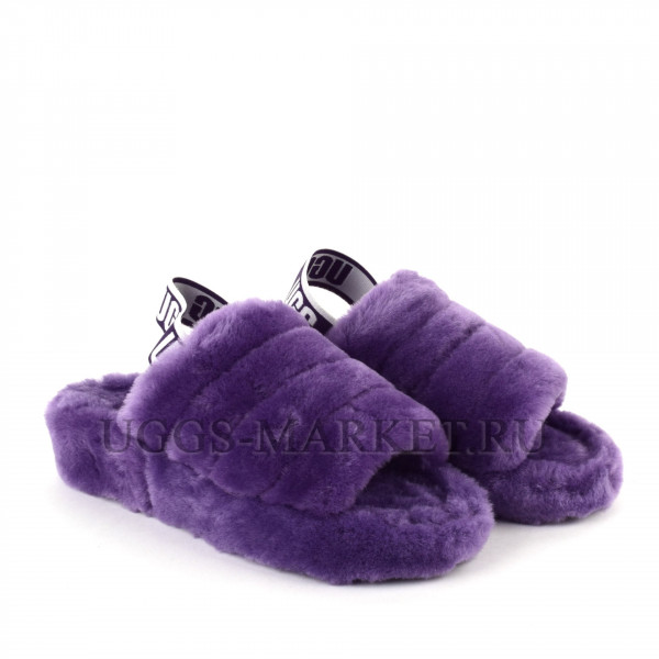 Ugg Fluff Yeah Slide Violet Bloom