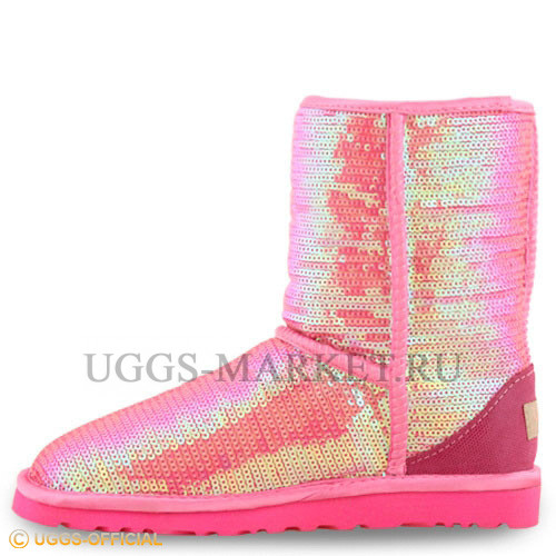Ugg Classic Short Sparkles Pink