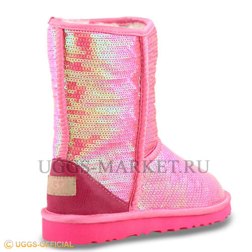 Ugg Classic Short Sparkles Pink