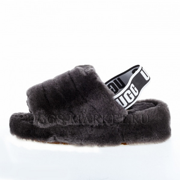 Ugg Fluff Yeah Slide Grey
