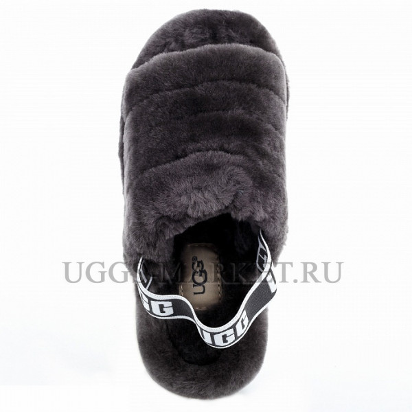 Ugg Fluff Yeah Slide Grey