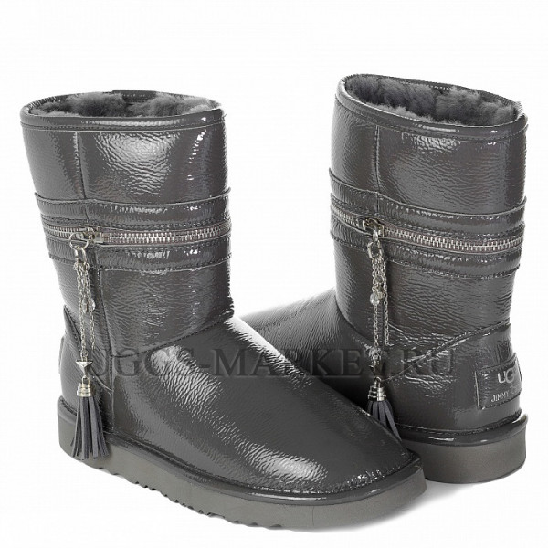 Ugg & Jimmy Choo Zipper Grey