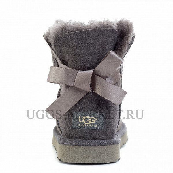 Ugg Bailey Bow Mini Grey