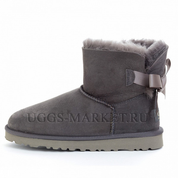 Ugg Bailey Bow Mini Grey