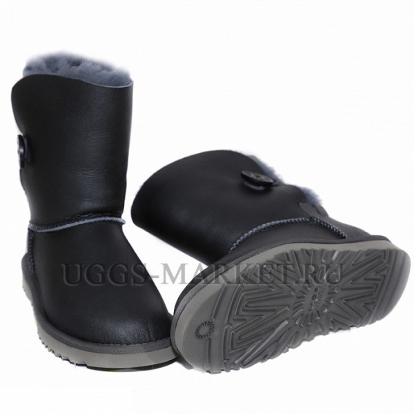 Ugg Bailey Button Metallic Grey