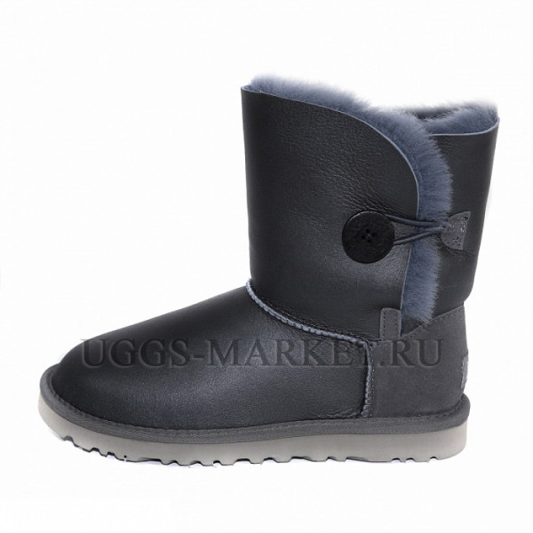 Ugg Bailey Button Metallic Grey