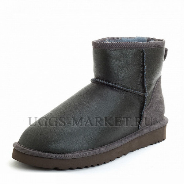 Ugg Classic Mini Metallic Grey