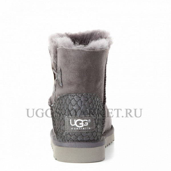 Ugg Bailey Button Mini Perla Grey