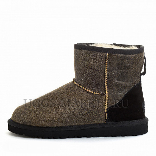 Ugg Mens Mini Classic Bomber Black