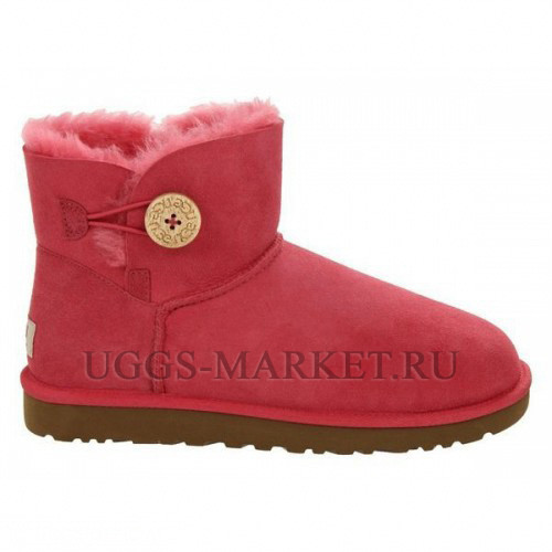 Ugg Bailey Button Mini Red