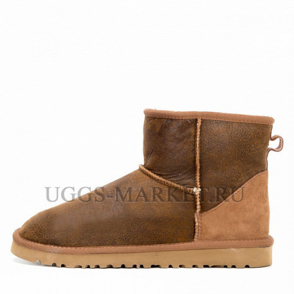 Ugg Mens Mini Classic Bomber Chestnut