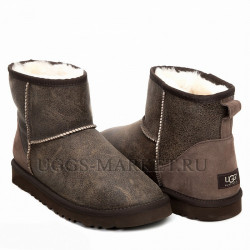 Ugg Mens Mini Classic Bomber Chocolate
