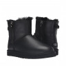 Ugg Mens Mini Double Zip Metallic Black