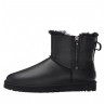 Ugg Mens Mini Double Zip Metallic Black