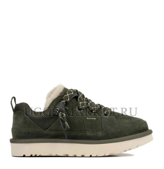 Ugg Mens Lowmel Sneaker Lo Dark Green