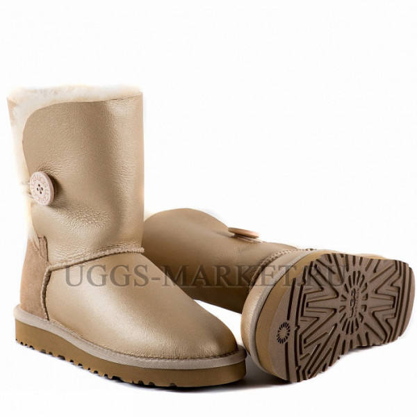 Ugg Bailey Button Soft Gold