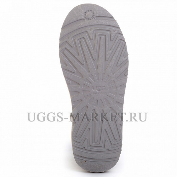 Ugg Classic Mini Rustic Weave Grey