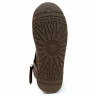 Ugg Mini Double Zip Nubuk Chocolate