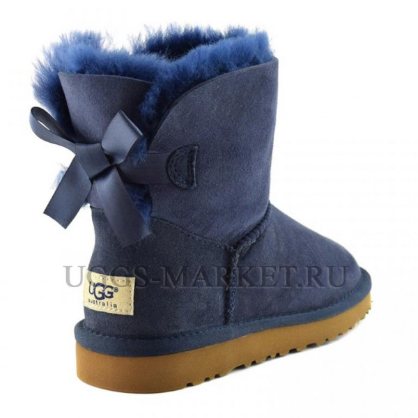 Ugg Bailey Bow Mini Navy