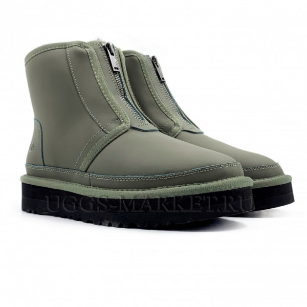 UGG Neumel Platform ZIP Boot Ultra Matte Seaweed