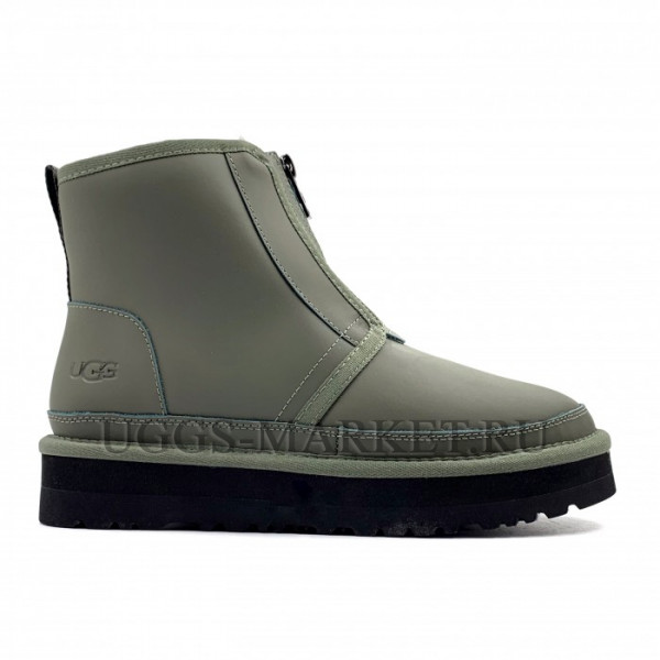 UGG Neumel Platform ZIP Boot Ultra Matte Seaweed