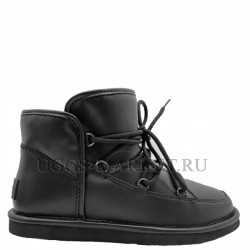 UGG Woman Black Leather
