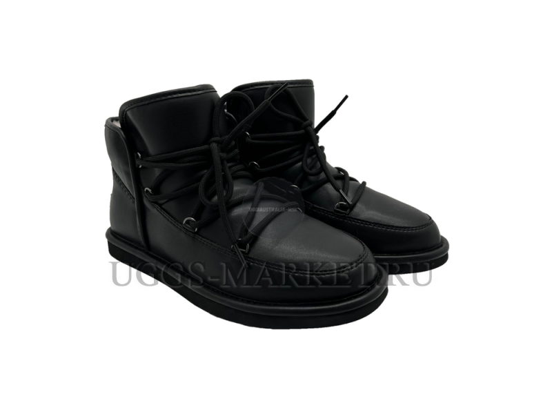 UGG Woman Black Leather