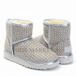 Ugg Mini Pearl Silver