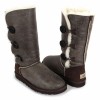 Ugg Bailey Button Triplet Bomber Chocolate