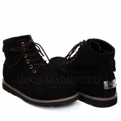 Ugg Mens Moreau Suede Black