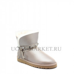 Ugg Mini Renn Glitter Metallic Azure